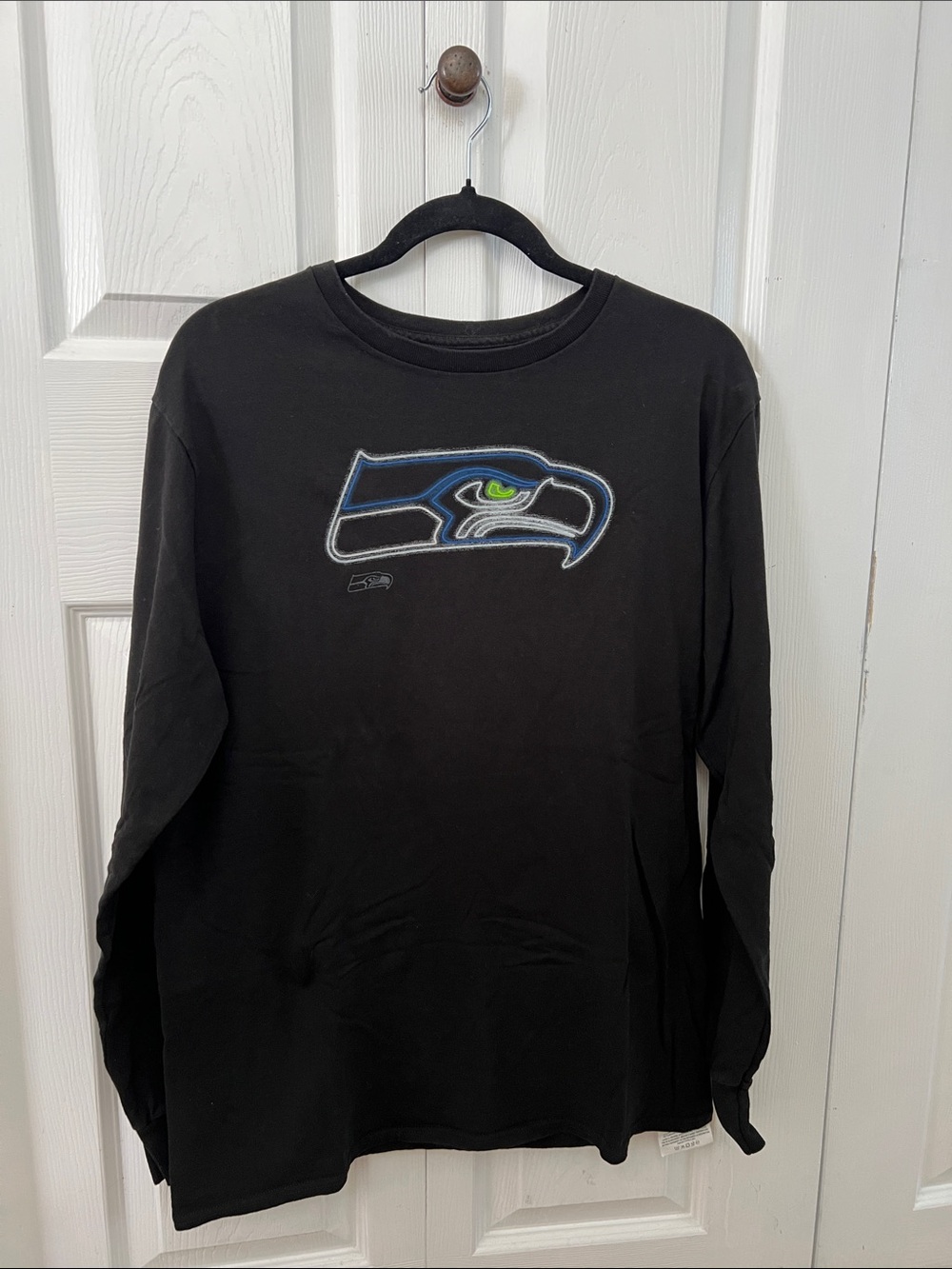 Seattle Seahawks Black Long Sleeve Tee